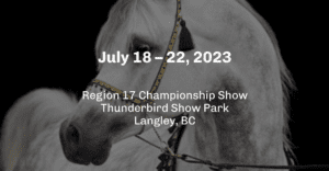 Arabian Horse Championships - Langley, BC